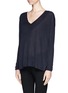 Front View - Click To Enlarge - THEORY - 'Larlissa' V-neck sweater