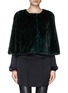 Main View - Click To Enlarge - YVES SALOMON - Mink cropped capelet jacket