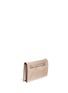 Front View - Click To Enlarge - VALENTINO GARAVANI - 'Punkouture Rockstud' patent leather foldover clutch