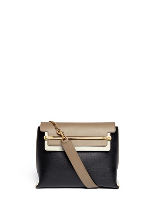 Main View - Click To Enlarge - CHLOÉ - 'Clare' medium leather shoulder bag