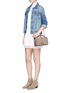 Figure View - Click To Enlarge - REBECCA MINKOFF - 'Love' curb chain quilted leather crossbody bag