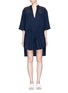 Main View - Click To Enlarge - STELLA MCCARTNEY - Floral embroidered shirt dress