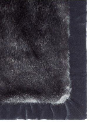 Detail View - Click To Enlarge - ETRO - Velair Moreau faux fur throw