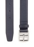 Detail View - Click To Enlarge - MAISON BOINET - Square buckle leather belt