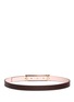 Back View - Click To Enlarge - MAISON BOINET - Reversible leather belt