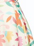Detail View - Click To Enlarge - CHICTOPIA - Floral print wool blend flared skirt
