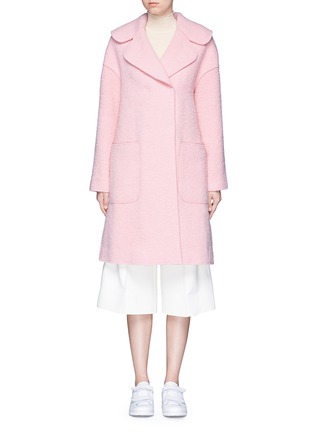 Main View - Click To Enlarge - CHICTOPIA - Brushed virgin wool blend coat