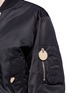 Detail View - Click To Enlarge - GIVENCHY - Double zip oversized bomber jacket