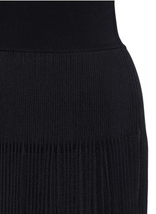 Detail View - Click To Enlarge - GIVENCHY - Plissé pleat knit skirt