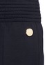 Detail View - Click To Enlarge - GIVENCHY - Decorative button sweatshirt jersey pants