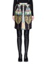 Main View - Click To Enlarge - GIVENCHY - Crazy Cleopatra print plissé pleated georgette skirt