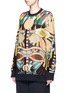 Front View - Click To Enlarge - GIVENCHY - Crazy Cleopatra print cotton sweatshirt