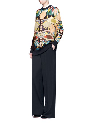 Figure View - Click To Enlarge - GIVENCHY - Crazy Cleopatra print cotton sweatshirt