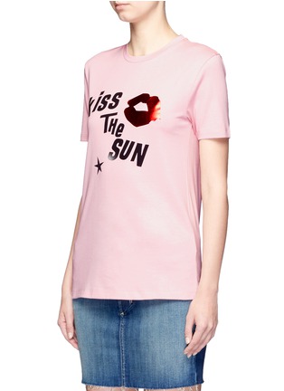 Front View - Click To Enlarge - ÊTRE CÉCILE - 'Kiss the Sun' print cotton T-shirt