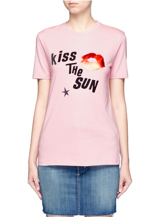 Main View - Click To Enlarge - ÊTRE CÉCILE - 'Kiss the Sun' print cotton T-shirt