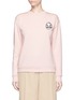 Main View - Click To Enlarge - ÊTRE CÉCILE - 'Starry Eye' embroidery patch cotton sweatshirt