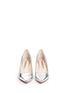 Front View - Click To Enlarge - SOPHIA WEBSTER - 'Coco Flamingo' mirror leather pumps
