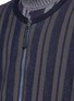 Detail View - Click To Enlarge - ZIGGY CHEN - Stripe oversized blouson jacket
