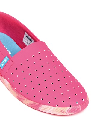 Detail View - Click To Enlarge - NATIVE  - 'Venice' marble effect sole toddler slip-ons