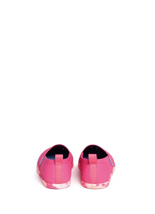 Back View - Click To Enlarge - NATIVE  - 'Venice' marble effect sole toddler slip-ons