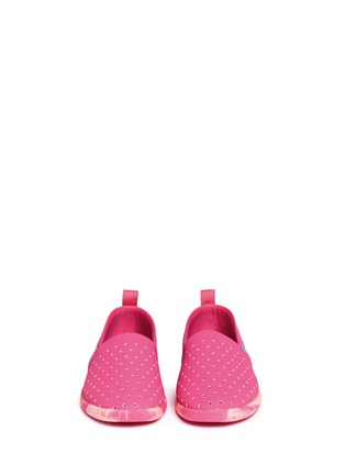 Figure View - Click To Enlarge - NATIVE  - 'Venice' marble effect sole toddler slip-ons