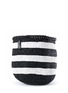 Main View - Click To Enlarge - MIFUKO - Kiondo medium stripe basket