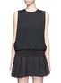 Main View - Click To Enlarge - CALVIN KLEIN PERFORMANCE - Mesh overlay tank top