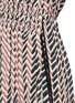 Detail View - Click To Enlarge - APIECE APART - 'La Rosa' chevron print crépon dress