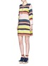 Figure View - Click To Enlarge - APIECE APART - 'Galeana' stripe bib front dress