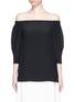 Main View - Click To Enlarge - THEORY - 'Joscla' silk off-shoulder top