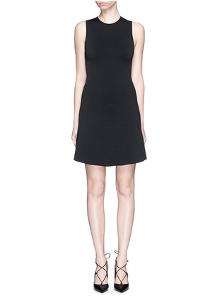 Main View - Click To Enlarge - THEORY - 'Branteen J' textured knit dress