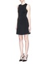 Figure View - Click To Enlarge - THEORY - 'Branteen J' textured knit dress