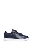 Main View - Click To Enlarge - ADIDAS - x HYKE 'AOH-005' textile strap leather sneakers