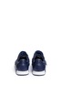 Back View - Click To Enlarge - ADIDAS - x HYKE 'AOH-006' leather sneakers
