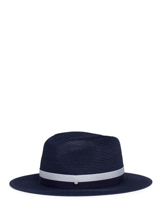 Figure View - Click To Enlarge - MAISON MICHEL - 'Henrietta' paper straw fedora hat
