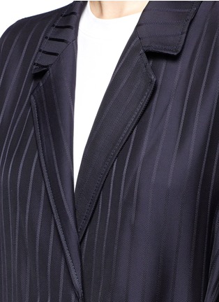 Detail View - Click To Enlarge - ACNE STUDIOS - 'Jabin' stripe twill jacket