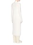 Back View - Click To Enlarge - CALVIN KLEIN 205W39NYC - 'Edith' cashmere rib knit long cardigan