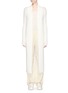 Main View - Click To Enlarge - CALVIN KLEIN 205W39NYC - 'Edith' cashmere rib knit long cardigan