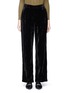 Main View - Click To Enlarge - TOPSHOP - Crushed velvet wide leg pants