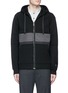 Main View - Click To Enlarge - LANVIN - Glen plaid panel zip hoodie