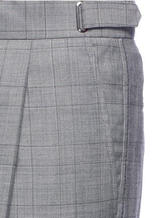 Detail View - Click To Enlarge - LANVIN - Glen plaid virgin wool pants