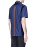 Back View - Click To Enlarge - LANVIN - Stripe ribbon trim bowling shirt