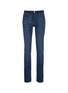 Main View - Click To Enlarge - LANVIN - Contrast waist cotton skinny jeans
