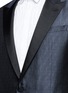 Detail View - Click To Enlarge - LANVIN - 'Evolution' silk jacquard tuxedo blazer