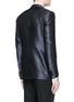 Back View - Click To Enlarge - LANVIN - 'Evolution' silk jacquard tuxedo blazer