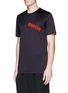 Front View - Click To Enlarge - LANVIN - 'Error' beaded jersey T-shirt