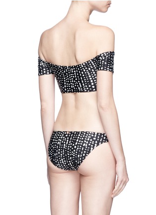 Back View - Click To Enlarge - VIX - 'Dots' print bikini bottoms