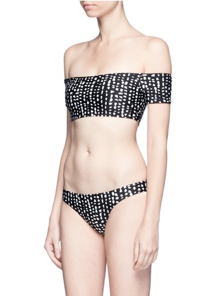 Figure View - Click To Enlarge - VIX - 'Dots' print bikini bottoms