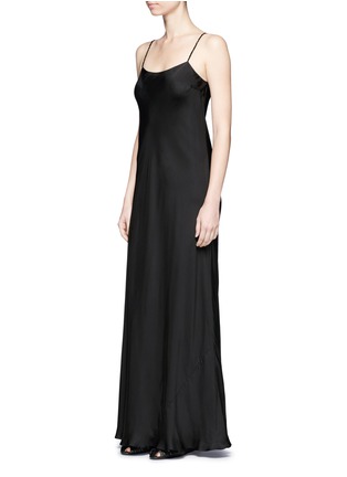 Figure View - Click To Enlarge - THE ROW - Embellished satin slip maxi dress