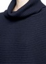 Detail View - Click To Enlarge - THE ROW - 'Jose' foldover turtleneck cashmere-silk sweater
